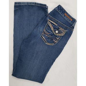 Rhythm in Blues ~ Women's Jeans ~ Embellished ~ Sz 6R